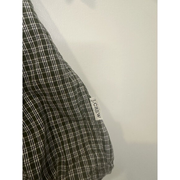 J Crew Shirt Mens XL Tall Short Sleeve Button Up Plaid Casual Preppy - Picture 5 of 9